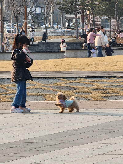 삼한의 초록길 입구 놀이터 모습