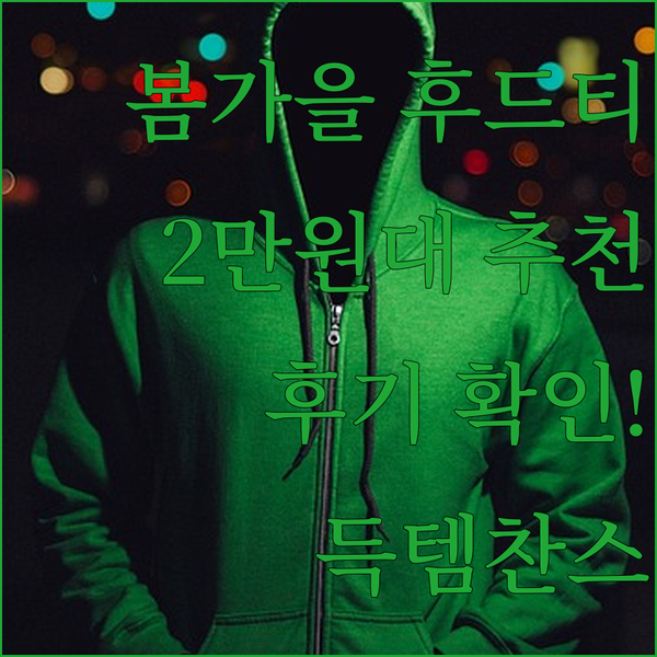 봄 가을 여성 후드티 추천 2만원대