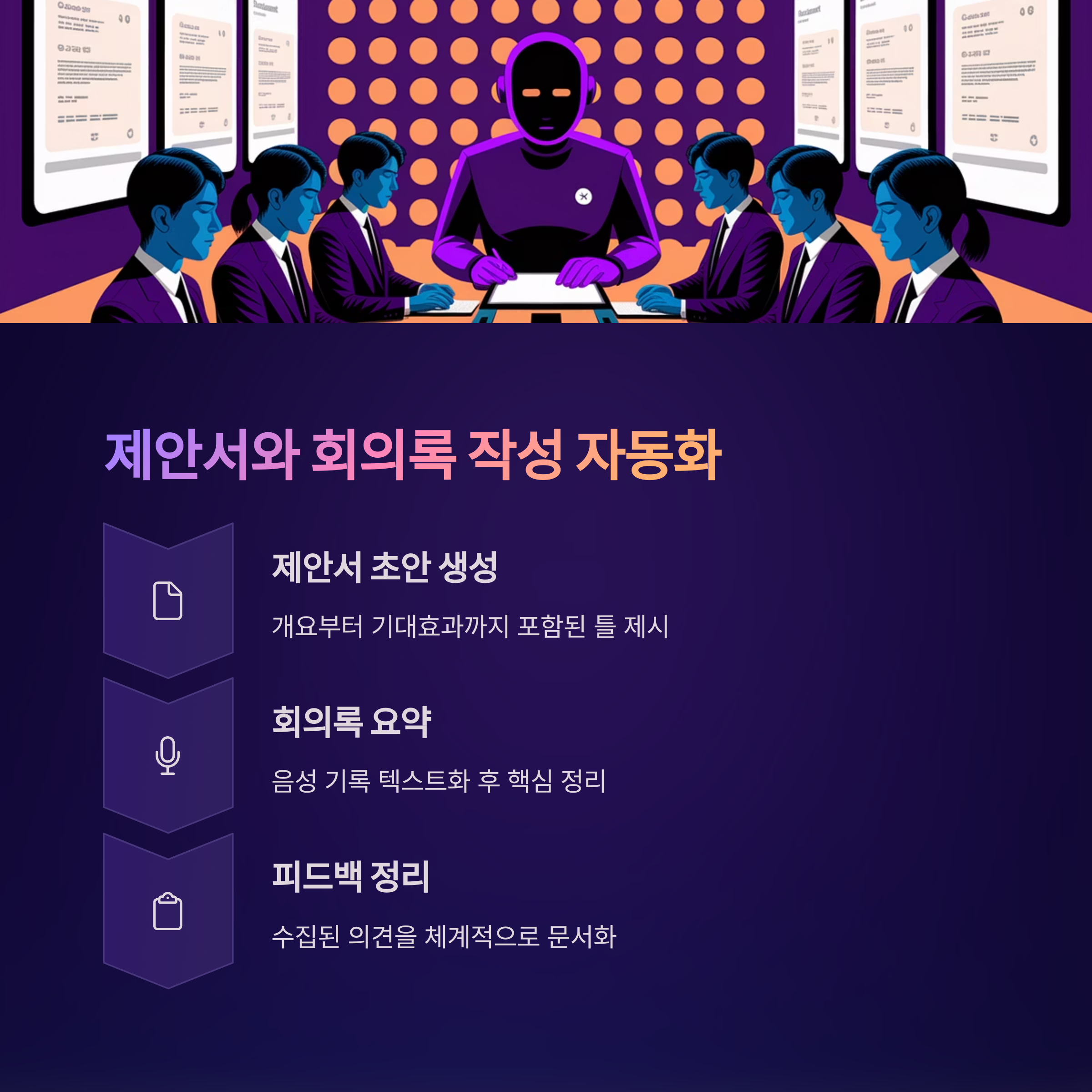 제안서 및 회의록 자동화