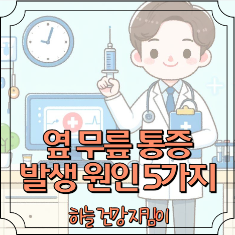 무릎 옆 통증 원인 5가지 알아보기