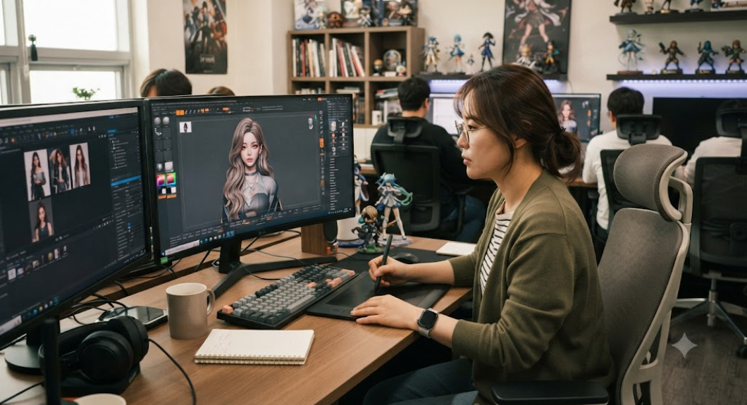 AI 아바타 작업