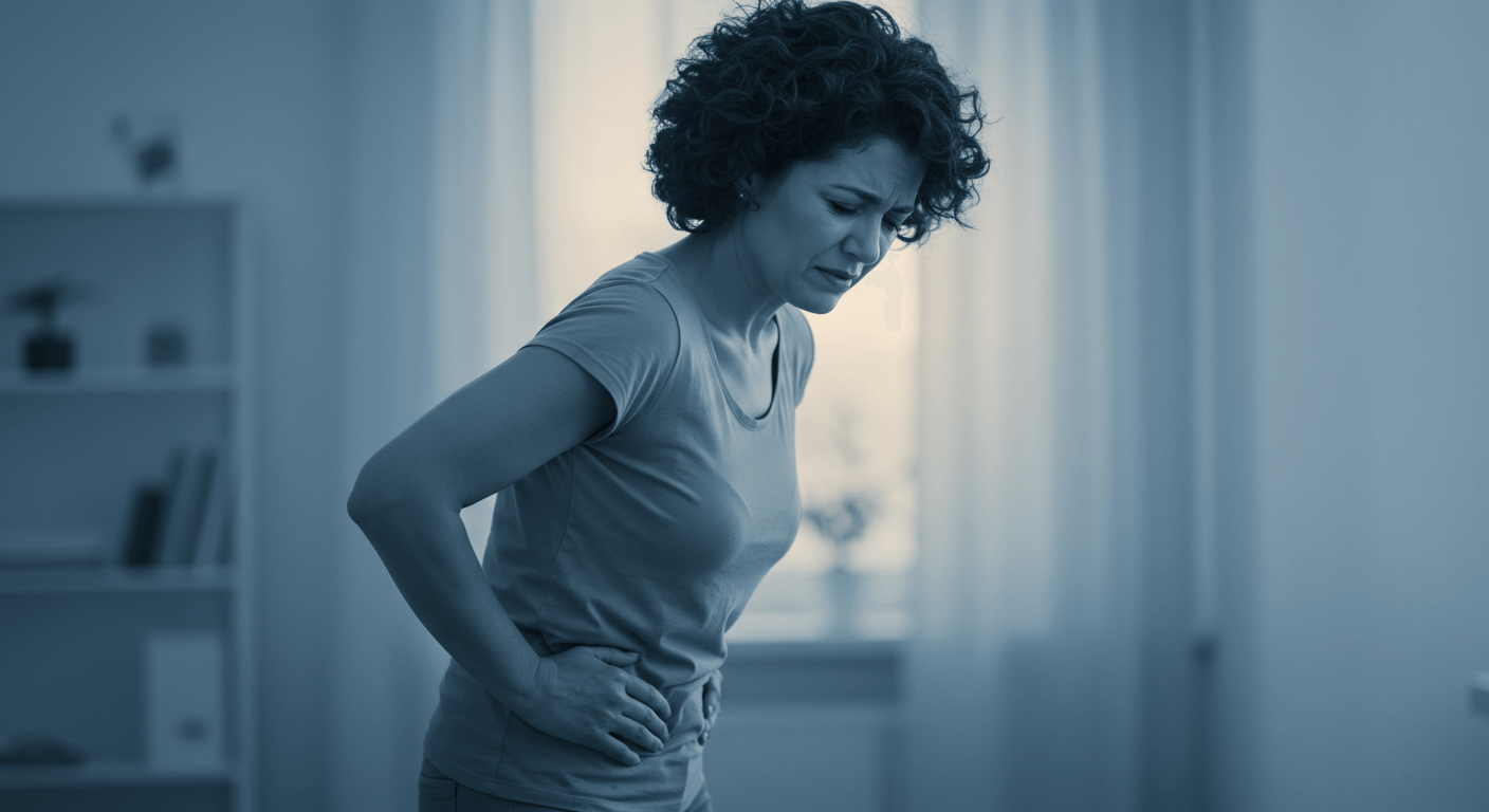 갱년기에 왜 허리가 아플까? 