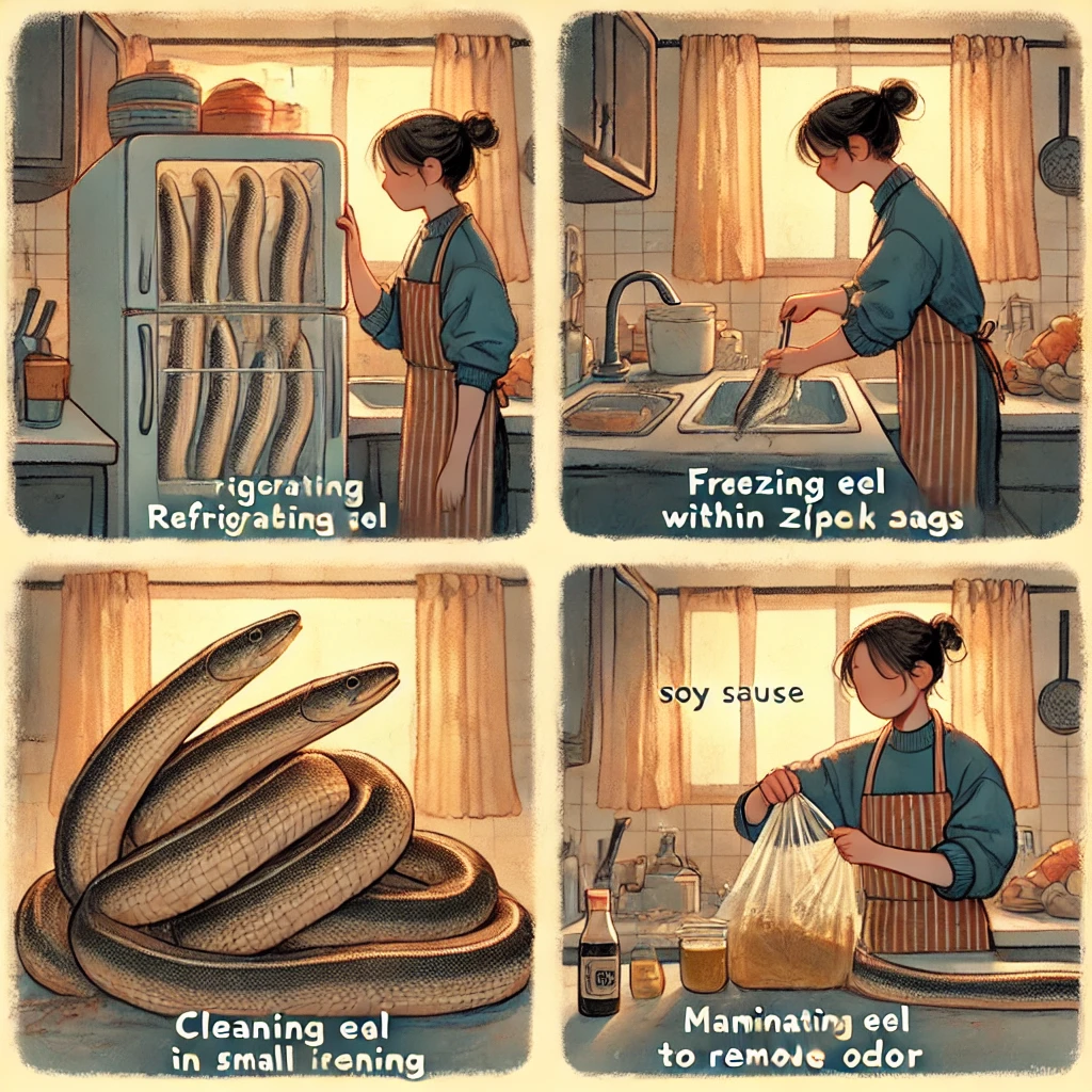 민물장어 바다장어 장어구이 즙효능 요리레시피 관련 사진