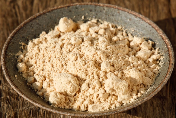 한국의 떡 종류 복령떡-콩가루