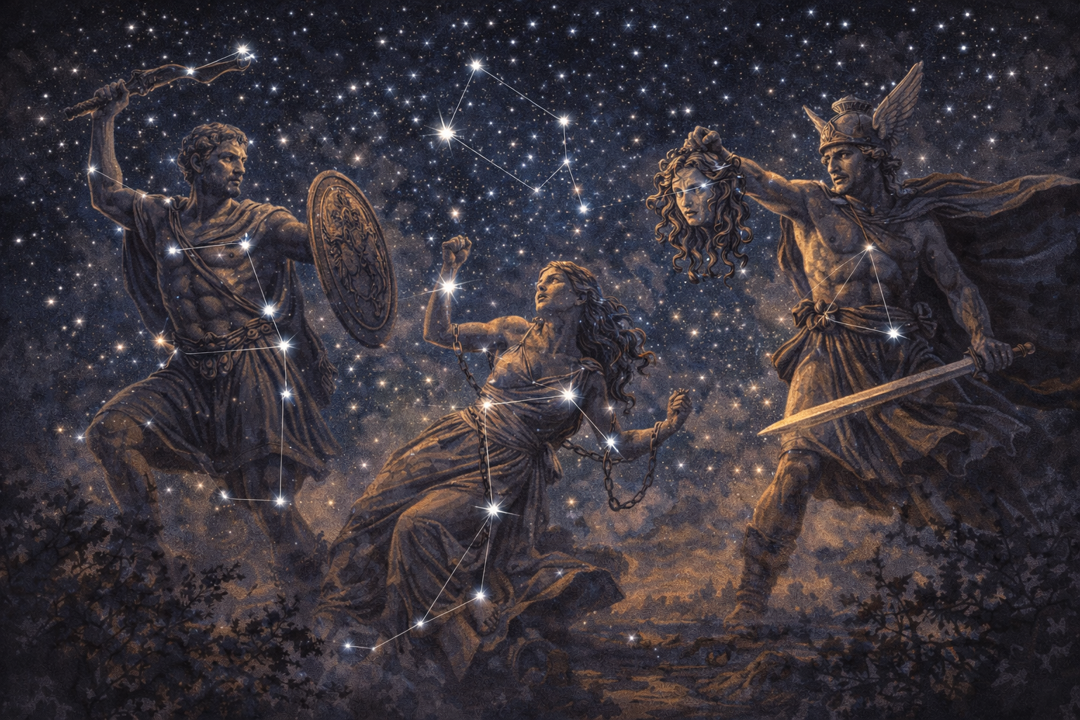 별자리 이름의 대부분이 그리스 신화인 이유
