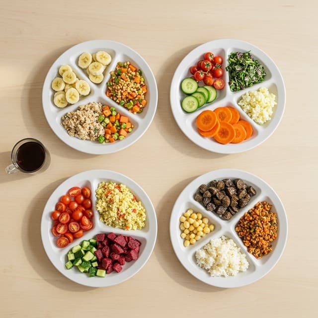 한국형 300kcal 아침 템플릿