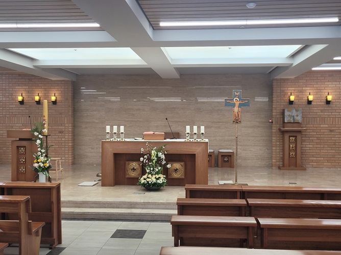 둔산동성당 지하 성전