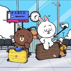 여행가려고-공항에서-대기중