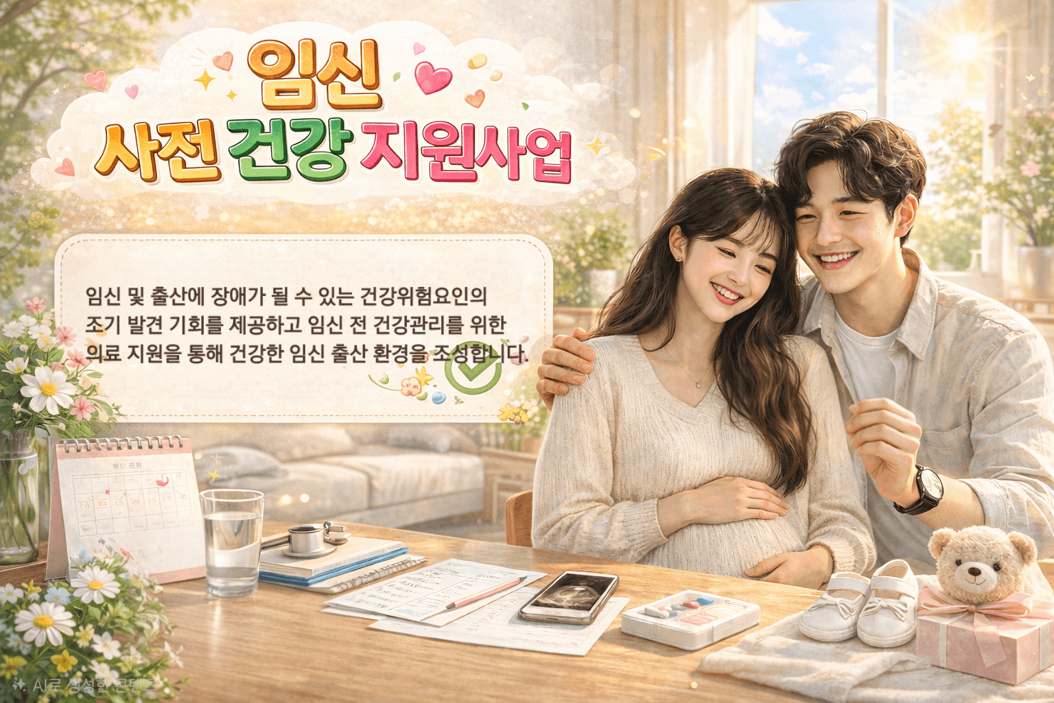 임신 사전 건강관리 지원사업