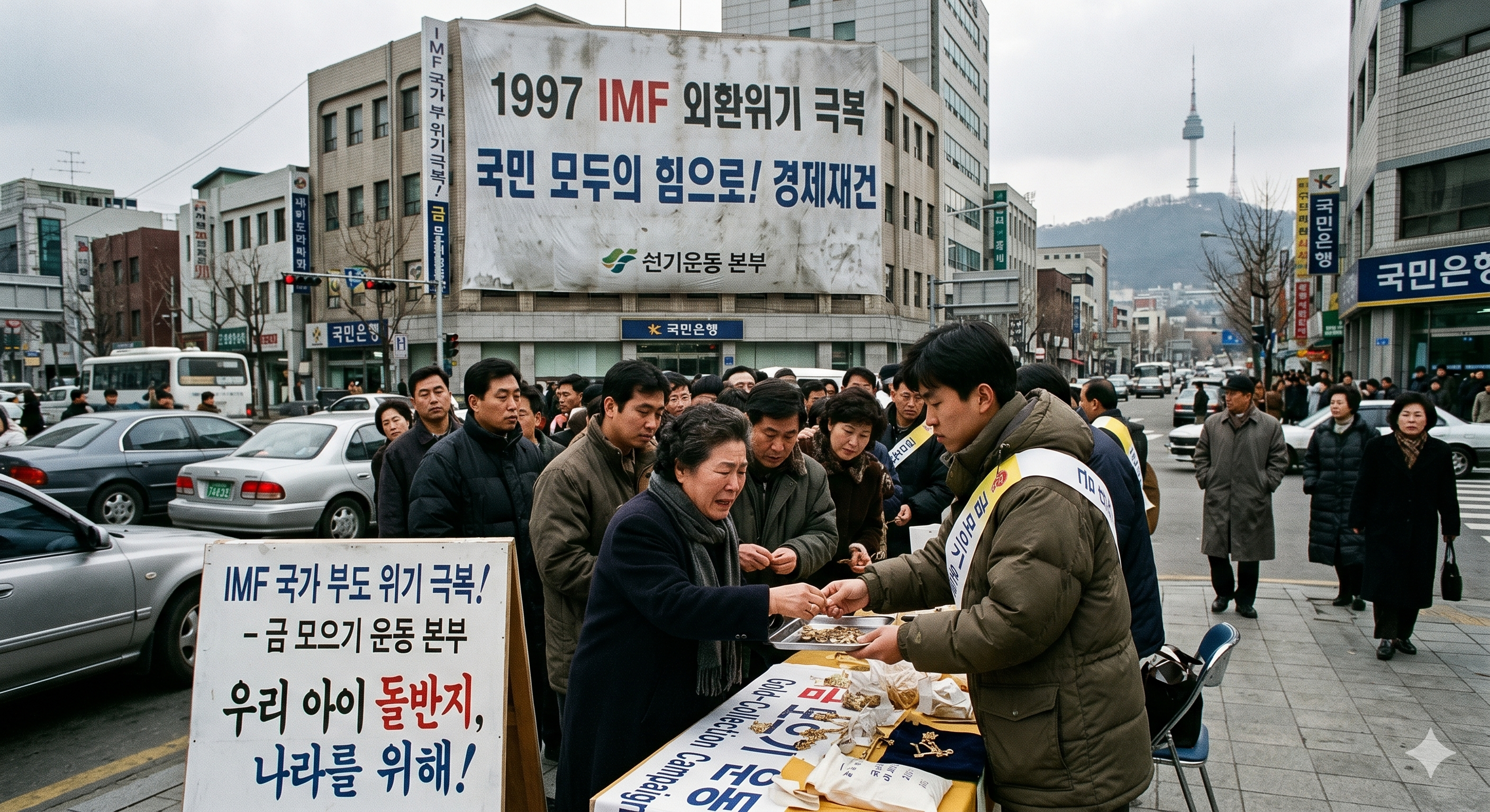 IMF 외환위기 겪은 4050 세대의 눈물, 평생직장의 종말과 금 모으기 기적