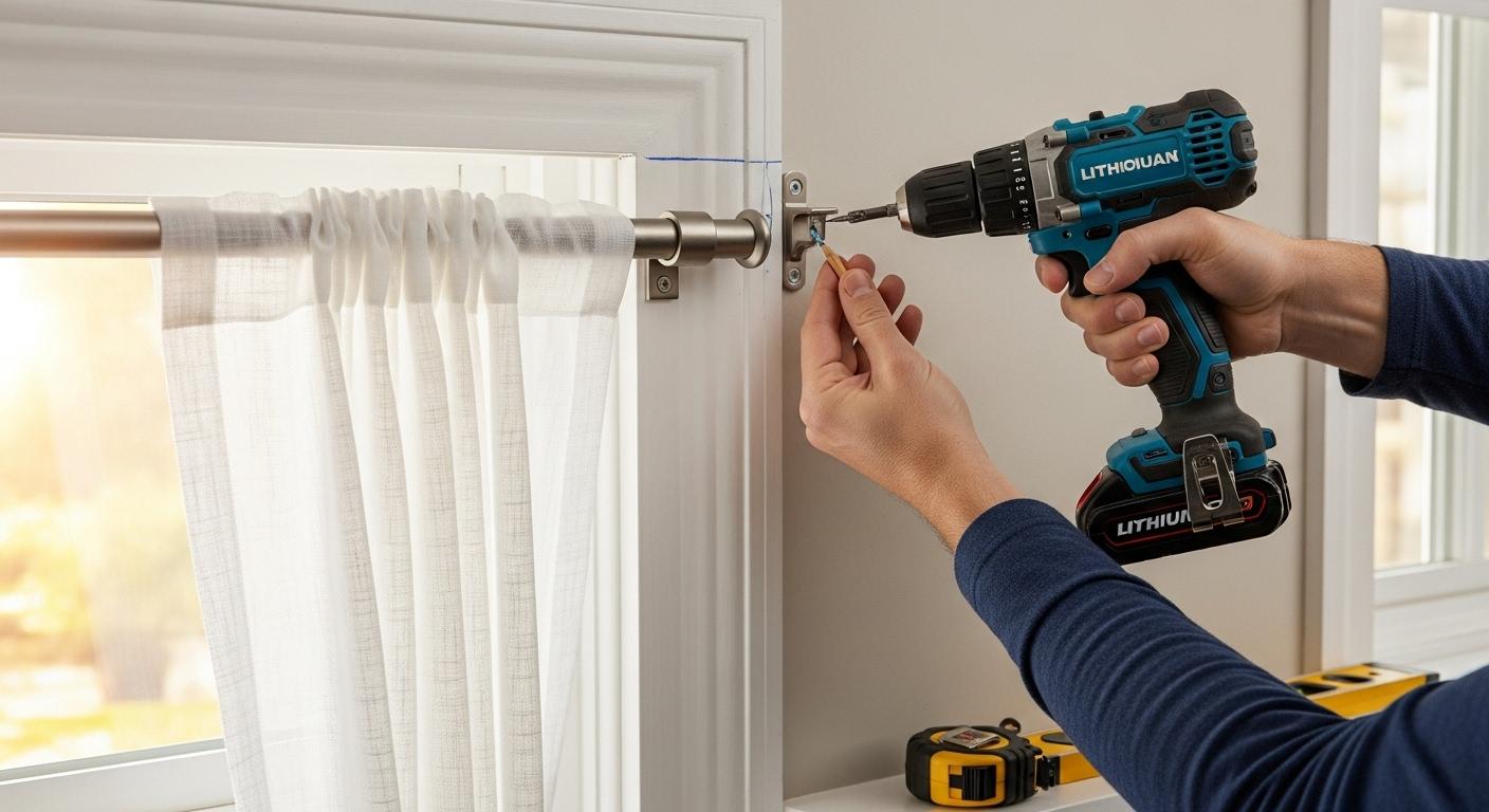 창문커텐다는방법