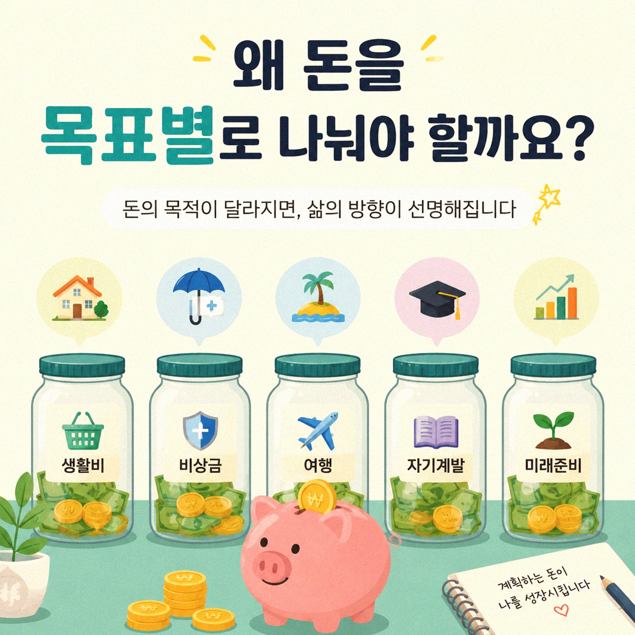 내 목표별로 돈을 어떻게 나눌까? 2년간 직접 해본 이야기