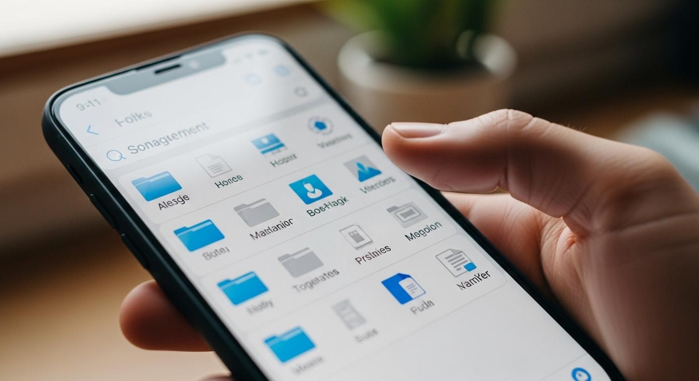 스마트폰 파일 찾기