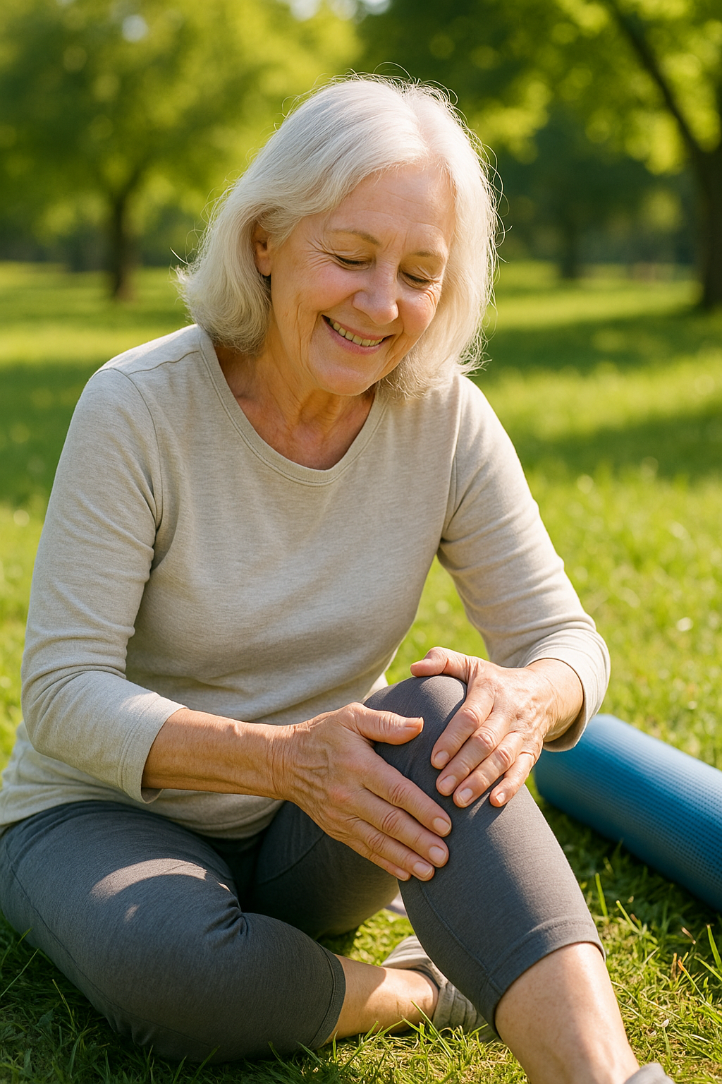 약 없이 통증 완화 이미지