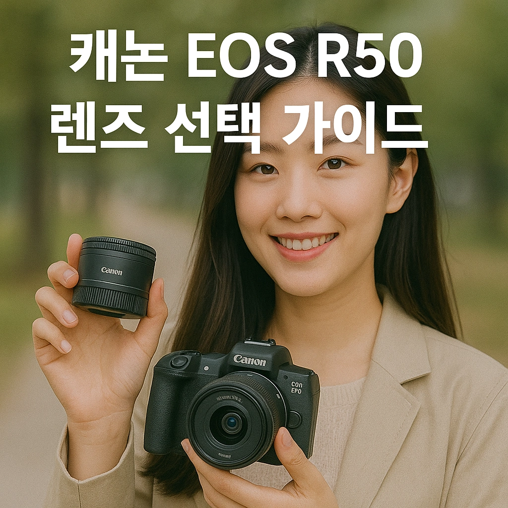캐논 EOS R50 렌즈 추천, 용도별 선택 가이드