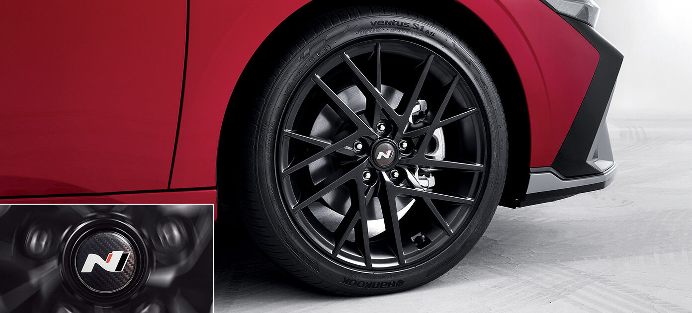 2025 아반떼 N Line 휠 타이어