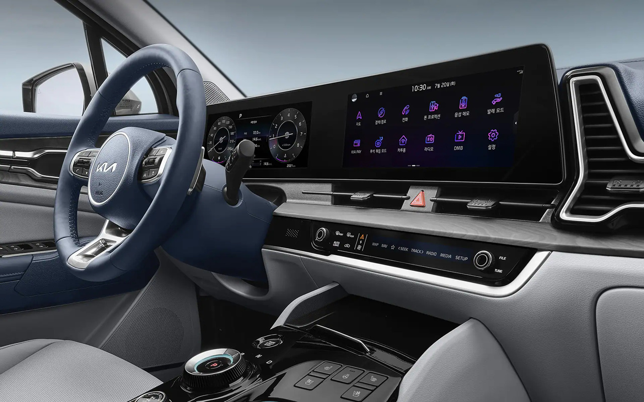 2024년식 기아 스포티지 실내 사진