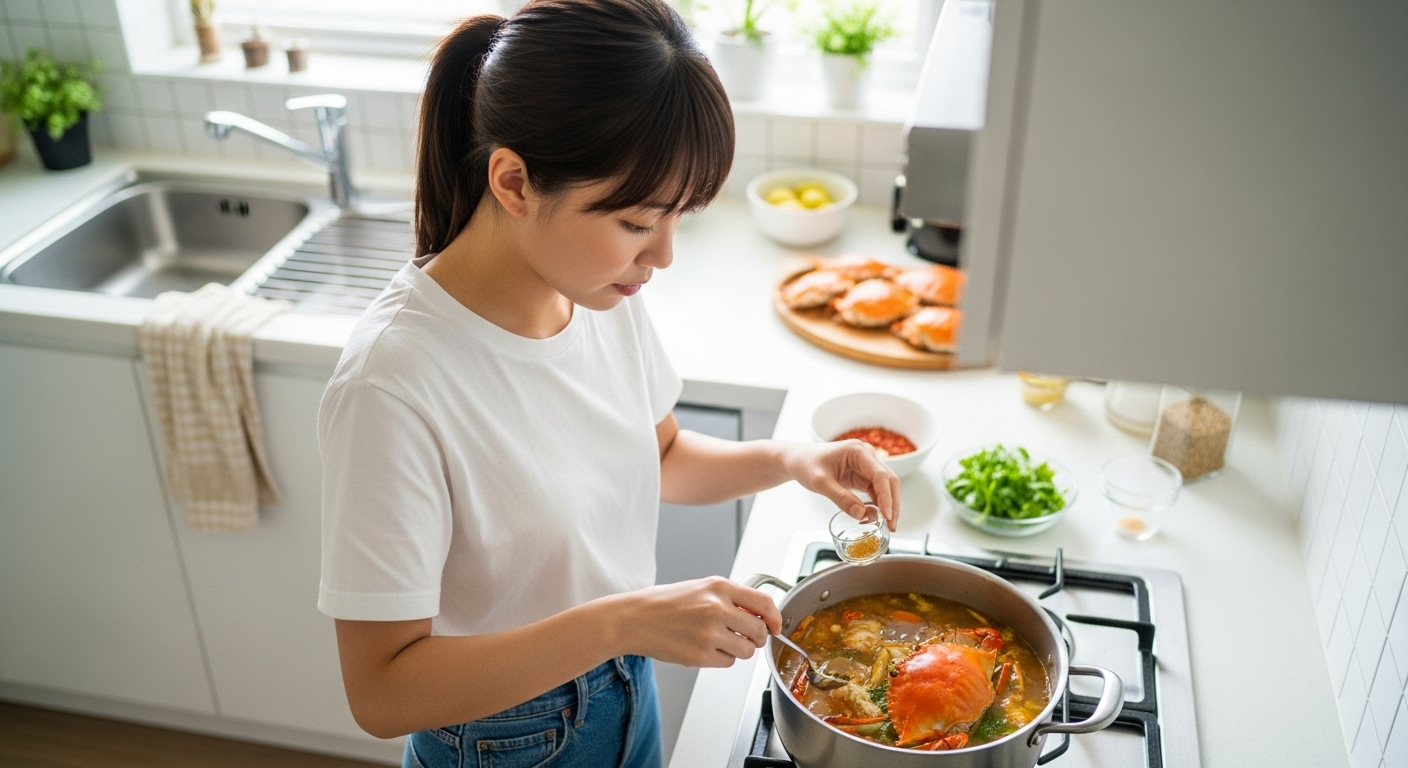 8월 제철음식 꽃게