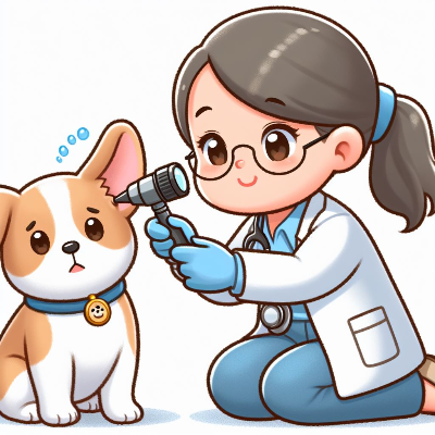 강아지귓병