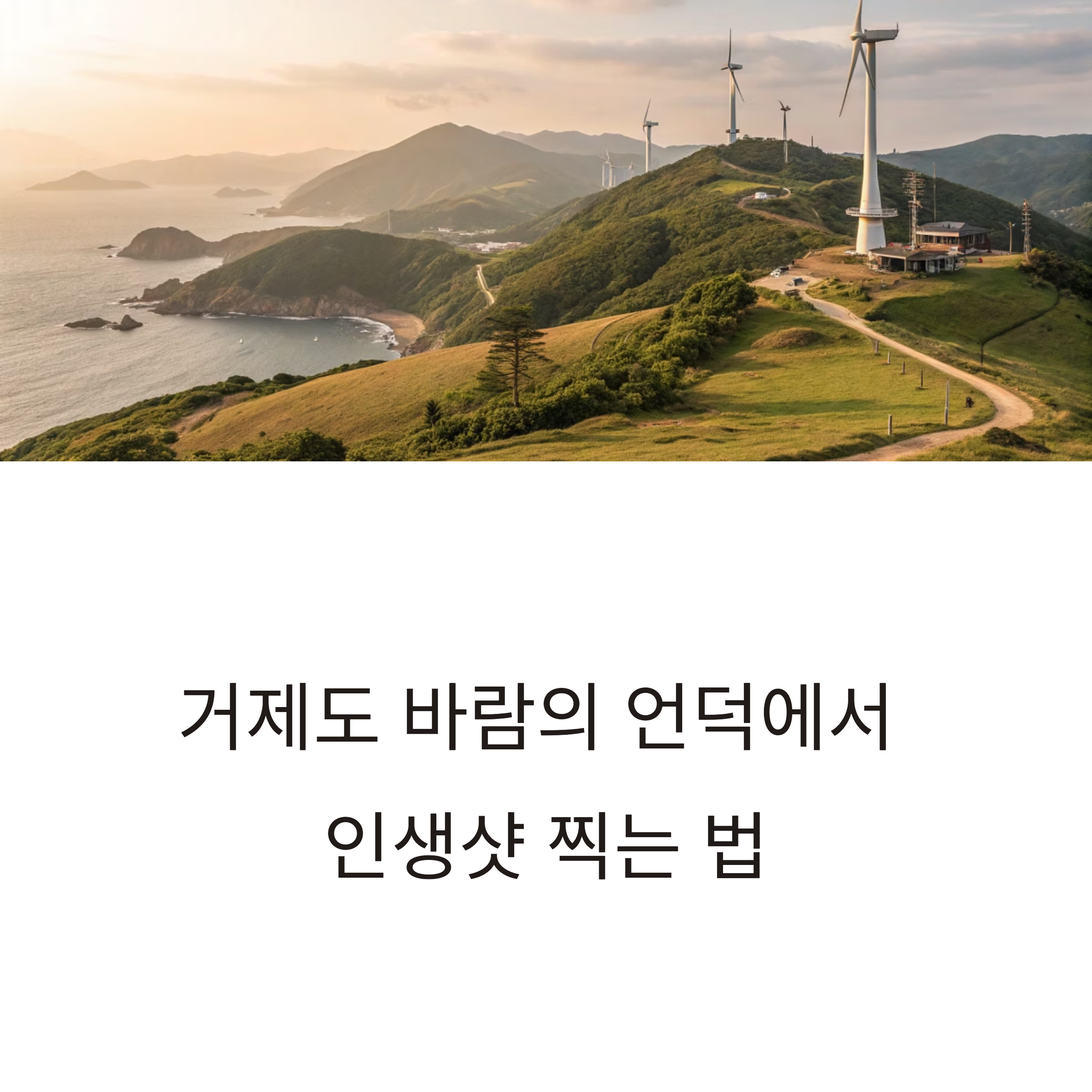 거제도 바람의 언덕