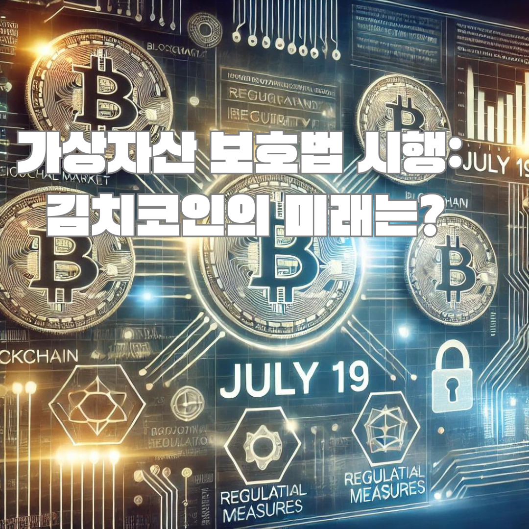 7월 19일, 가상자산 이용자 보호법 시행: 600개 상장 코인 재심사와 김치코인의 미래