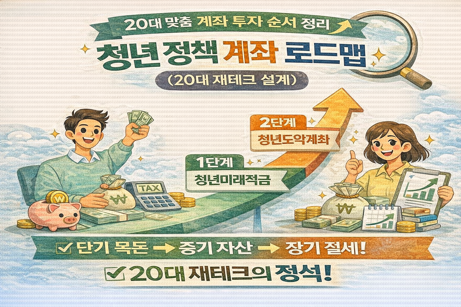 청년 정책 계좌 로드맵｜20대 재테크 설계 완전 가이드