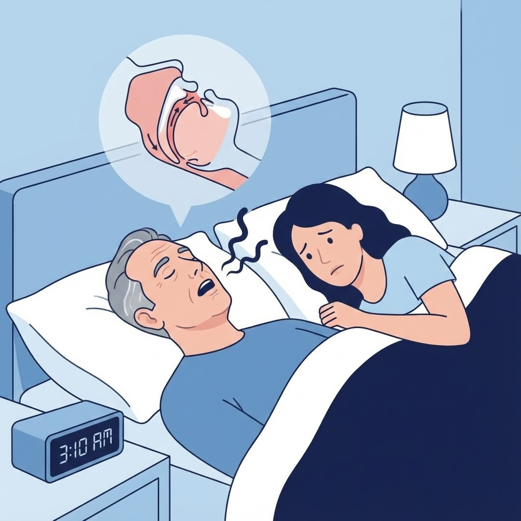 코골이와 수면무호흡, 그냥 시끄러운 문제가 아니다