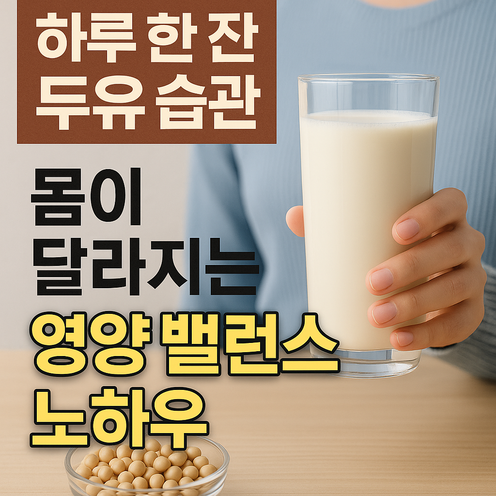 두유 건강식