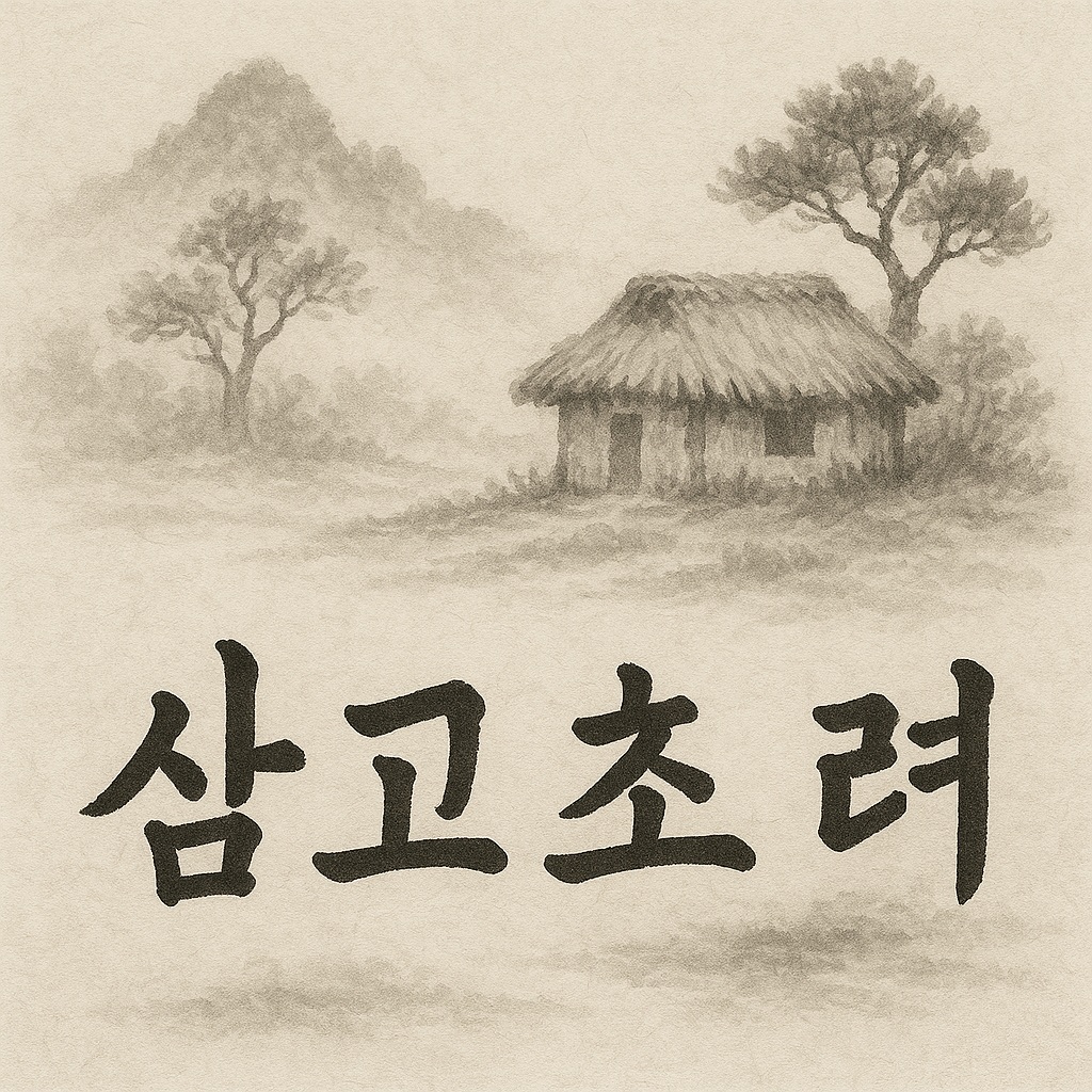 삼고초려 이미지