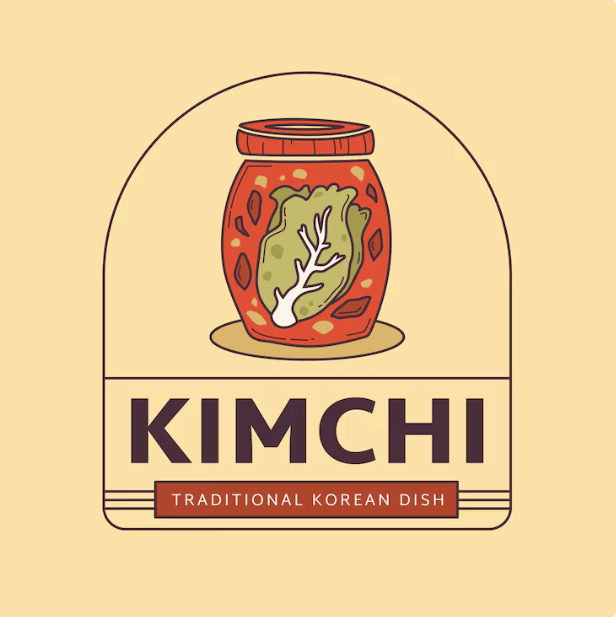 김치를 홍보하는 포스터
