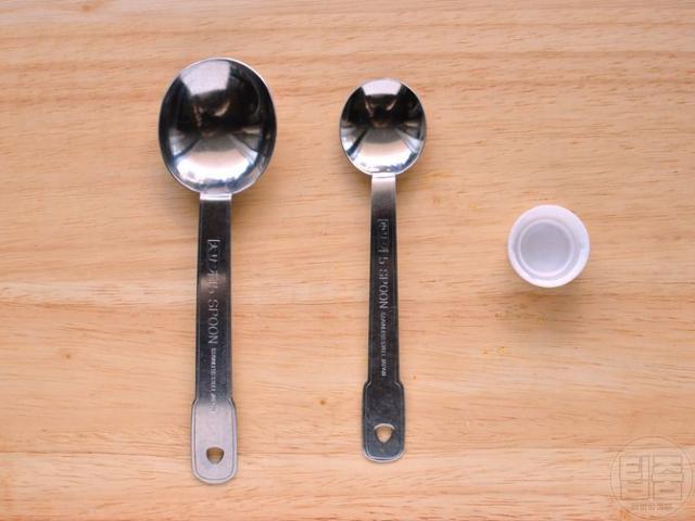 1큰술 1작은술 계량스푼 양 맞추기