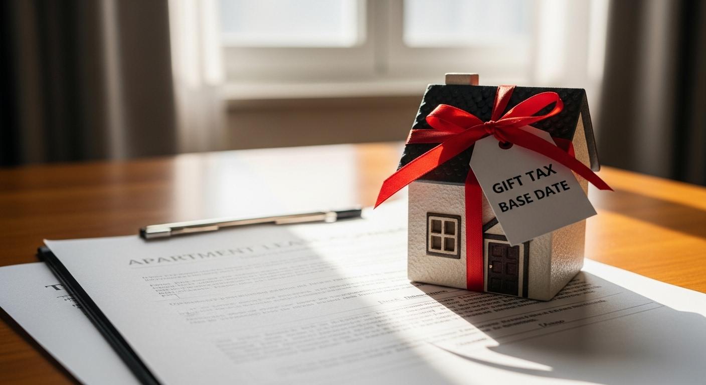 아파트 증여세 기준일