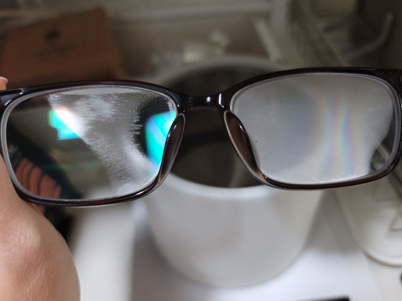 김서림방지제 실제 사용 사진