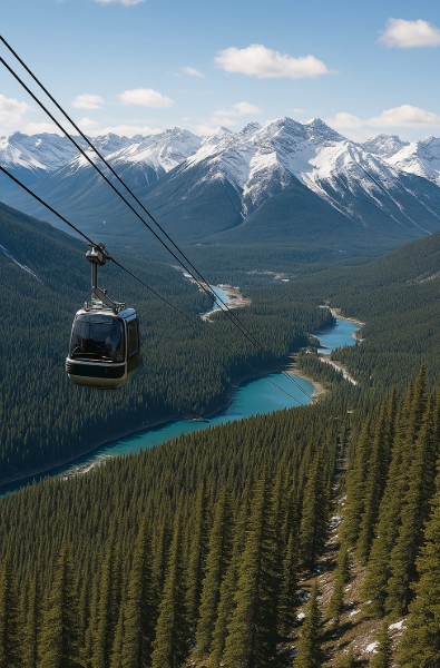 캐나다 여행, 밴프 곤도라