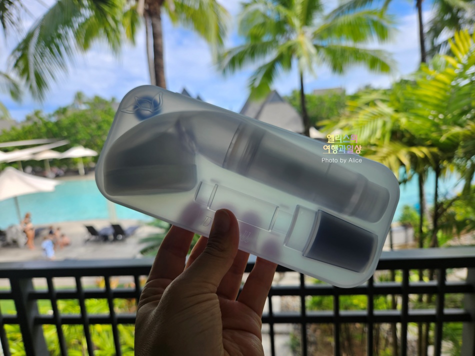 여행 필수품, 휴대용 여행용 듀벨 필터샤워기 솔직후기