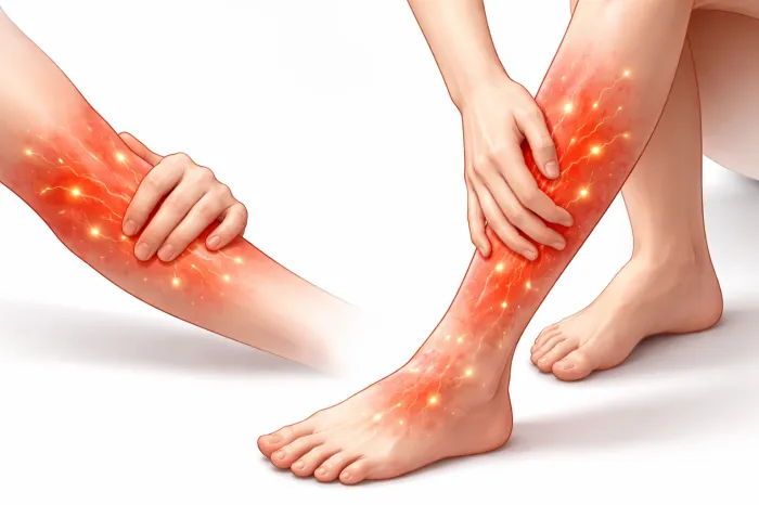 몸이 따끔거리는 증상