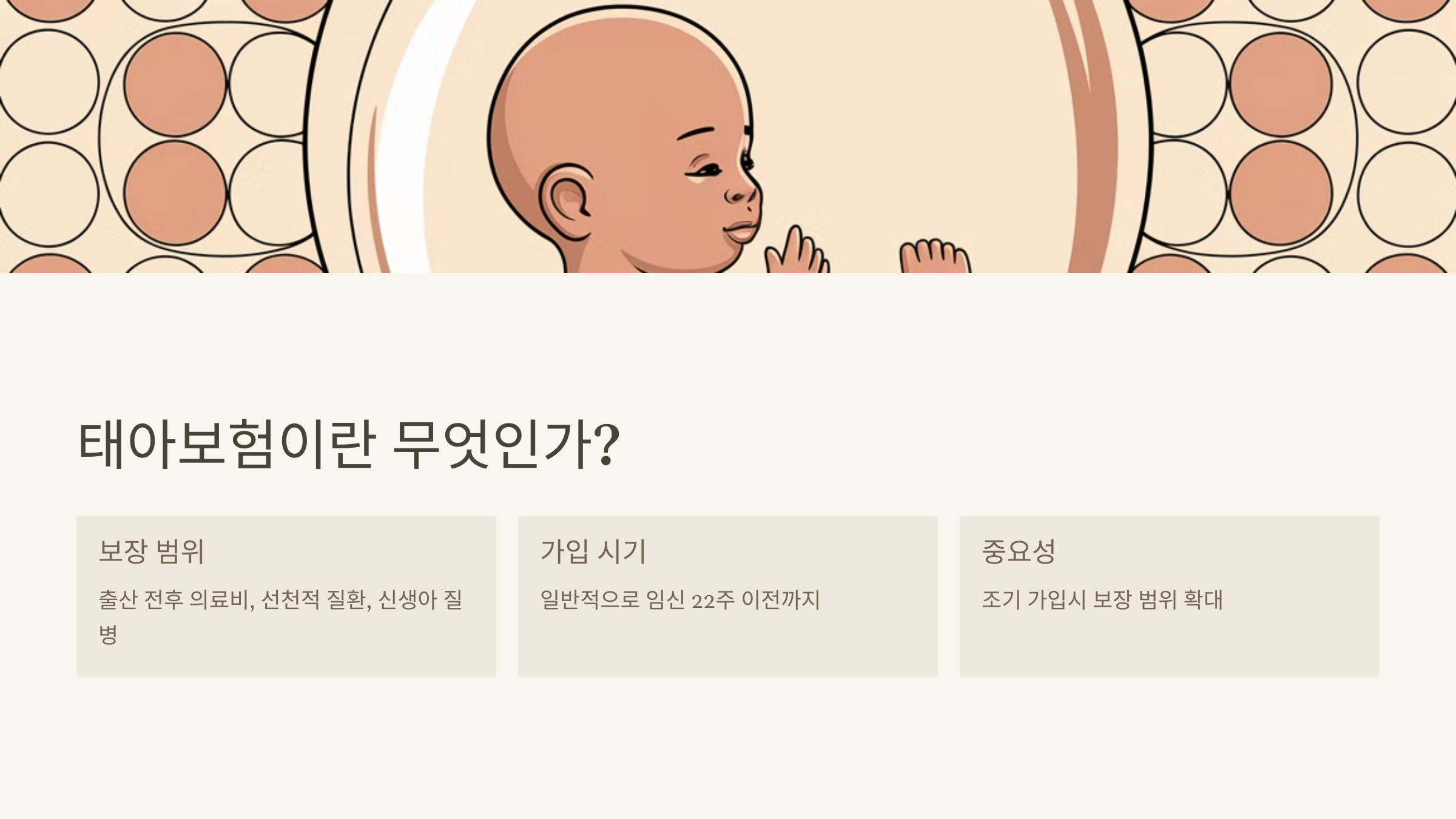 태아보험이란 무엇인가?