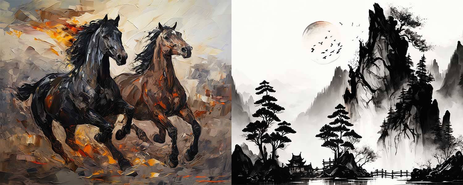 서양미술과 동양미술의 상호작용