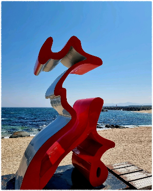 사천진해수욕장