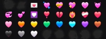 하트 이모티콘 특수문자 모음 100개_2