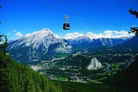 설퍼산 곤돌라 (Sulphur Mountain Gondola) / 밴프 어퍼 핫스프링스(Banff Upper Hot Springs) 사진