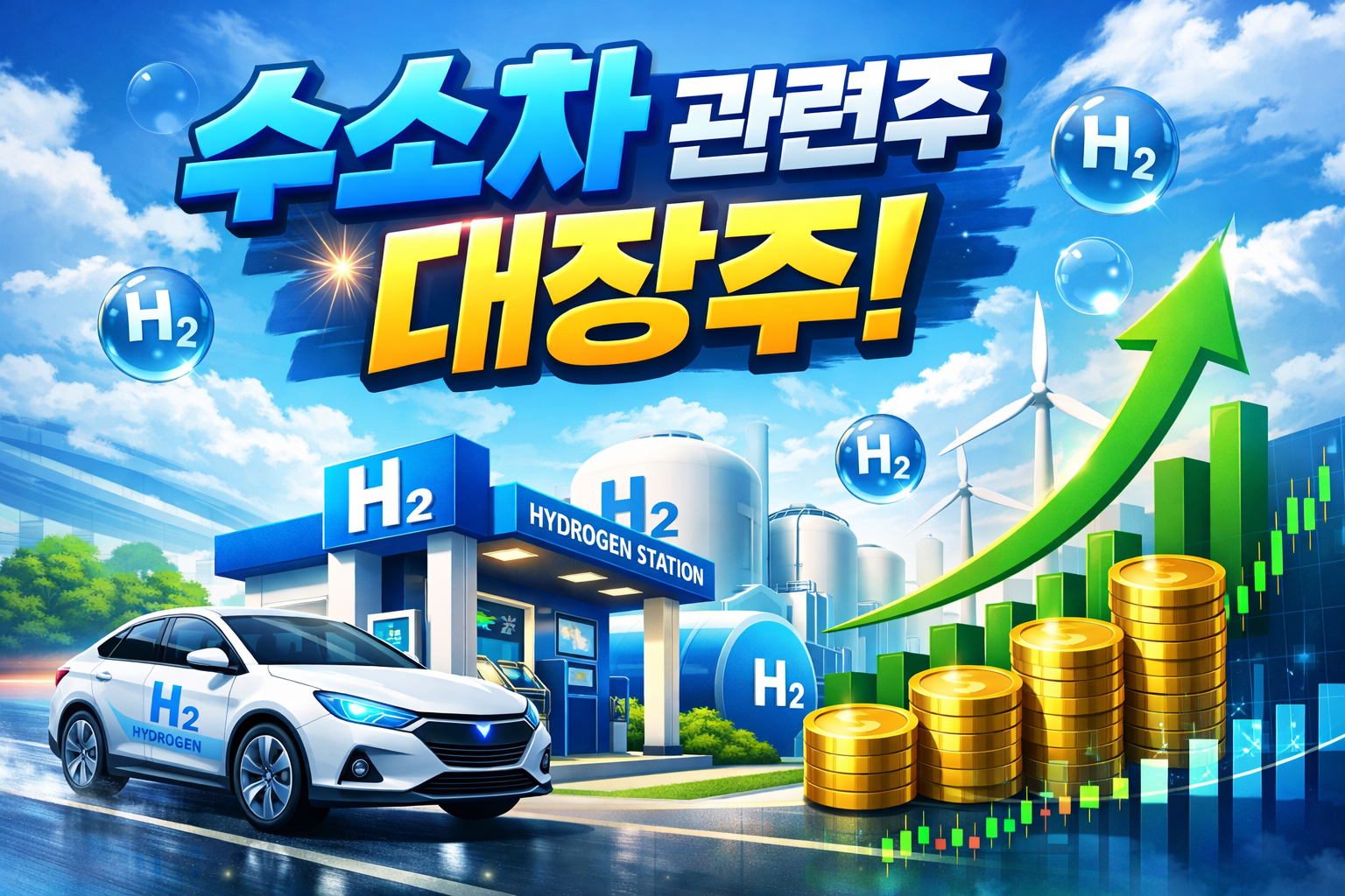 수소차 관련주 대장주