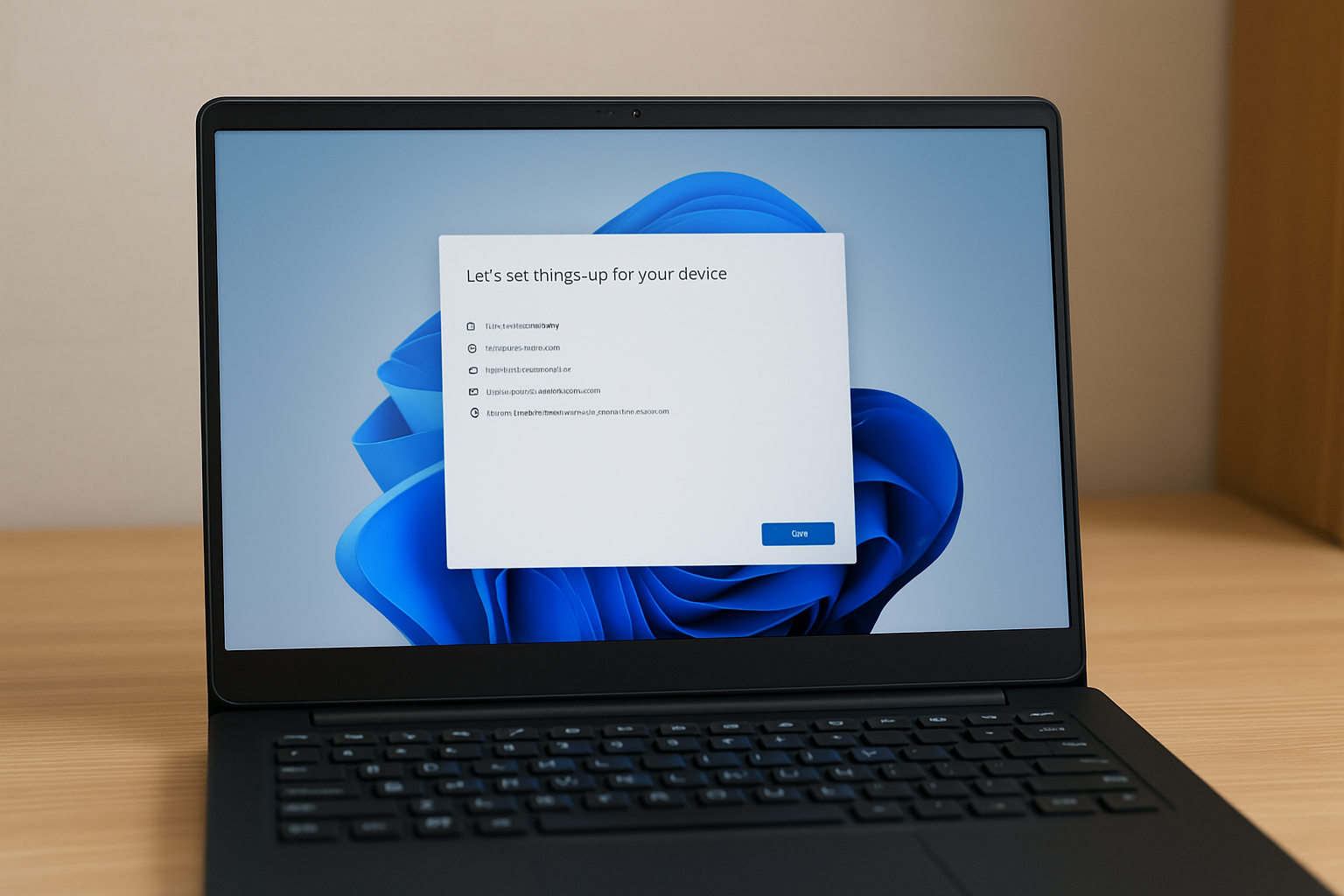 윈도우 11 초기 설정 화면