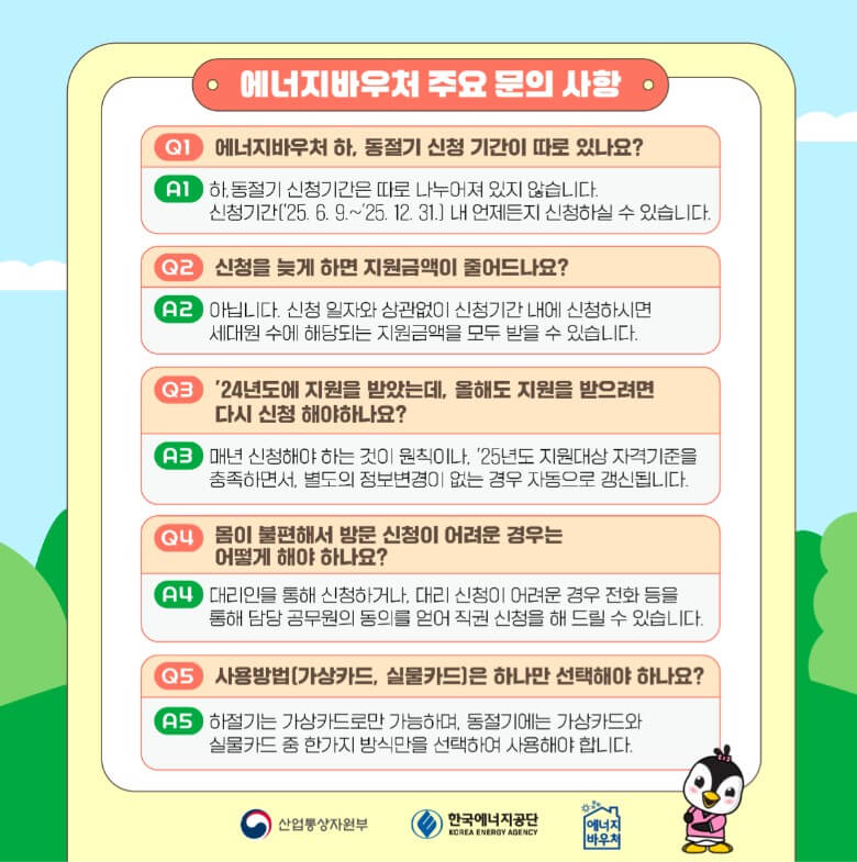 에너지바우처 지원금액