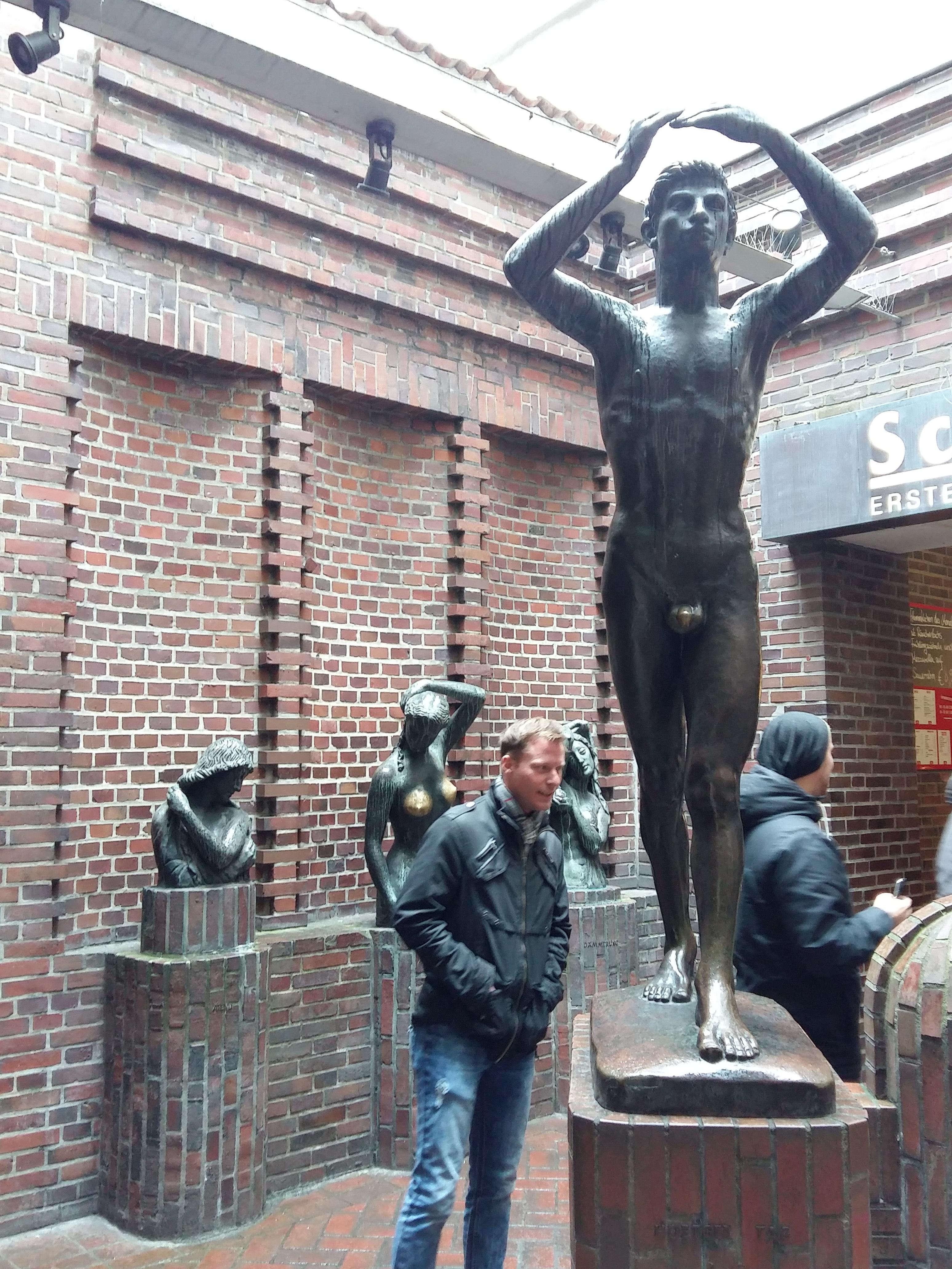 독일 브레멘 슈노어 지구 동상