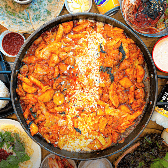 남이섬 맛집 "남이섬 풍경닭갈비 가평본점" 음식