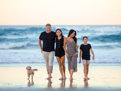 마음이 답답할때 가족과 함께 휴식