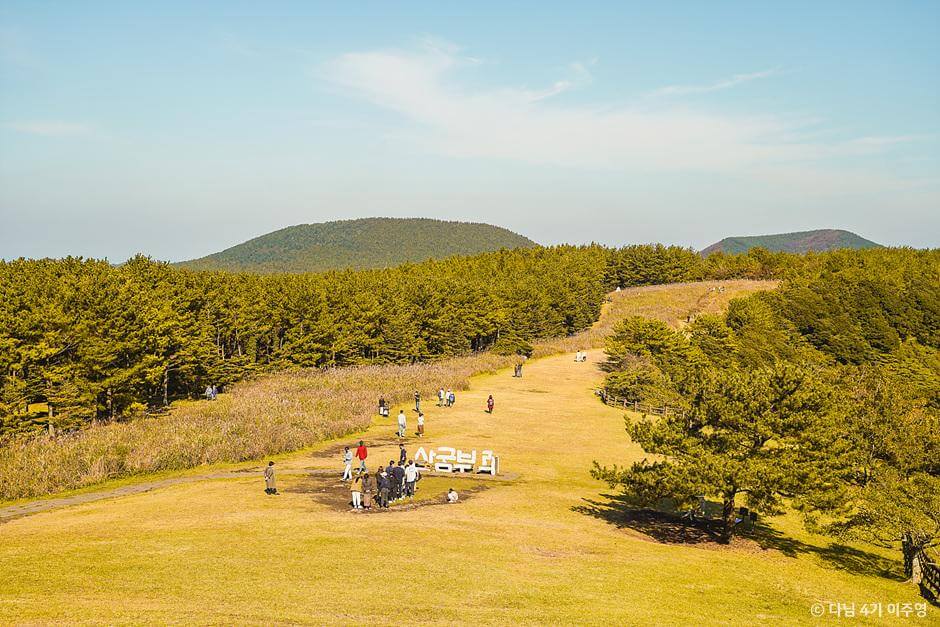 가을 여행지 제주도 은빛 물결 억새 추천 장소