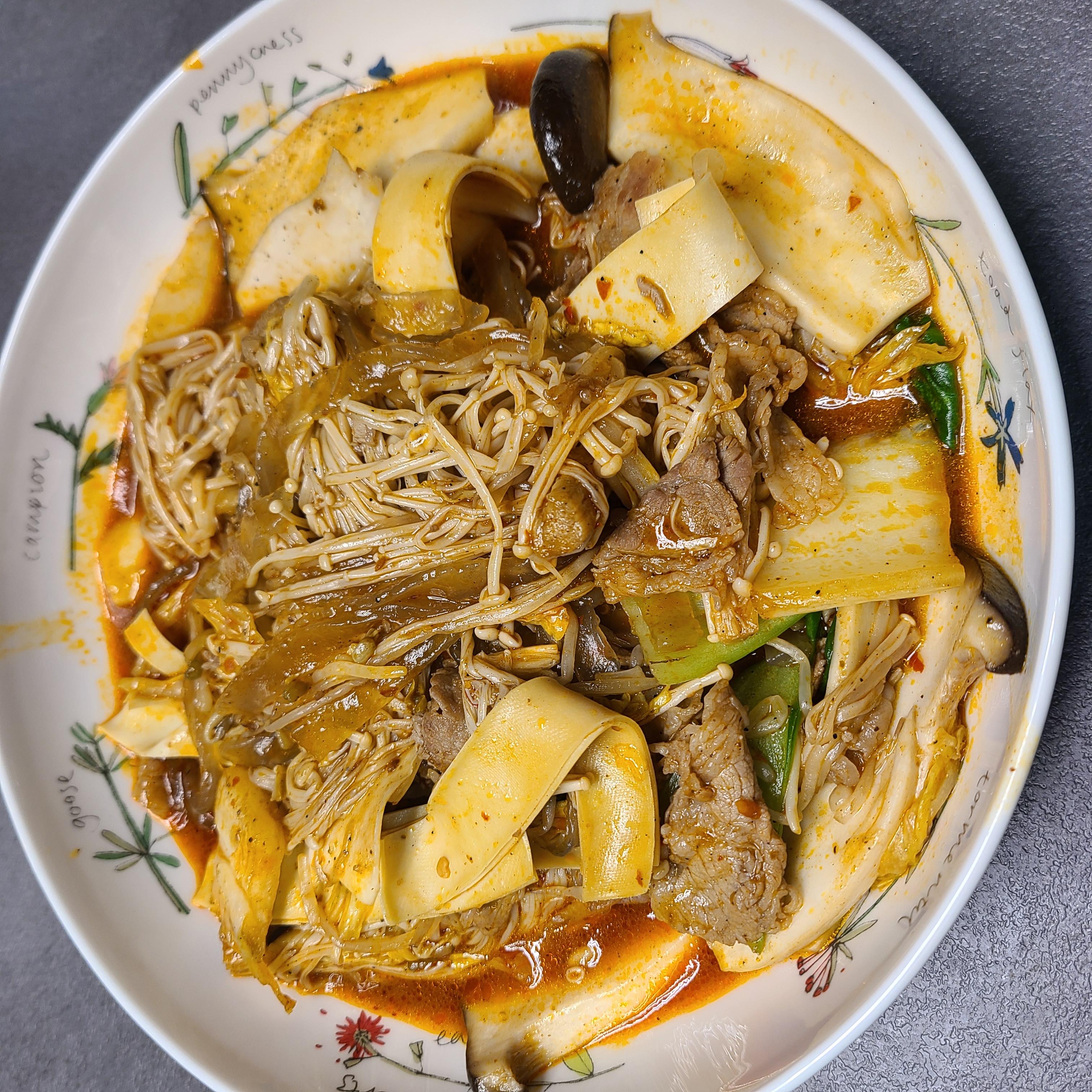 피코크 마라샹궈 완성