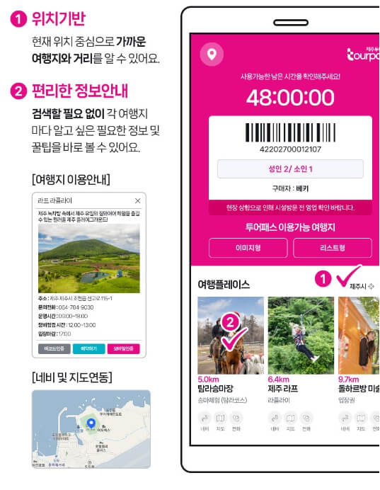 제주투어패스 이용방법